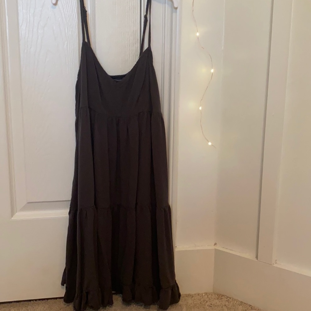 women’s AEO gray dress